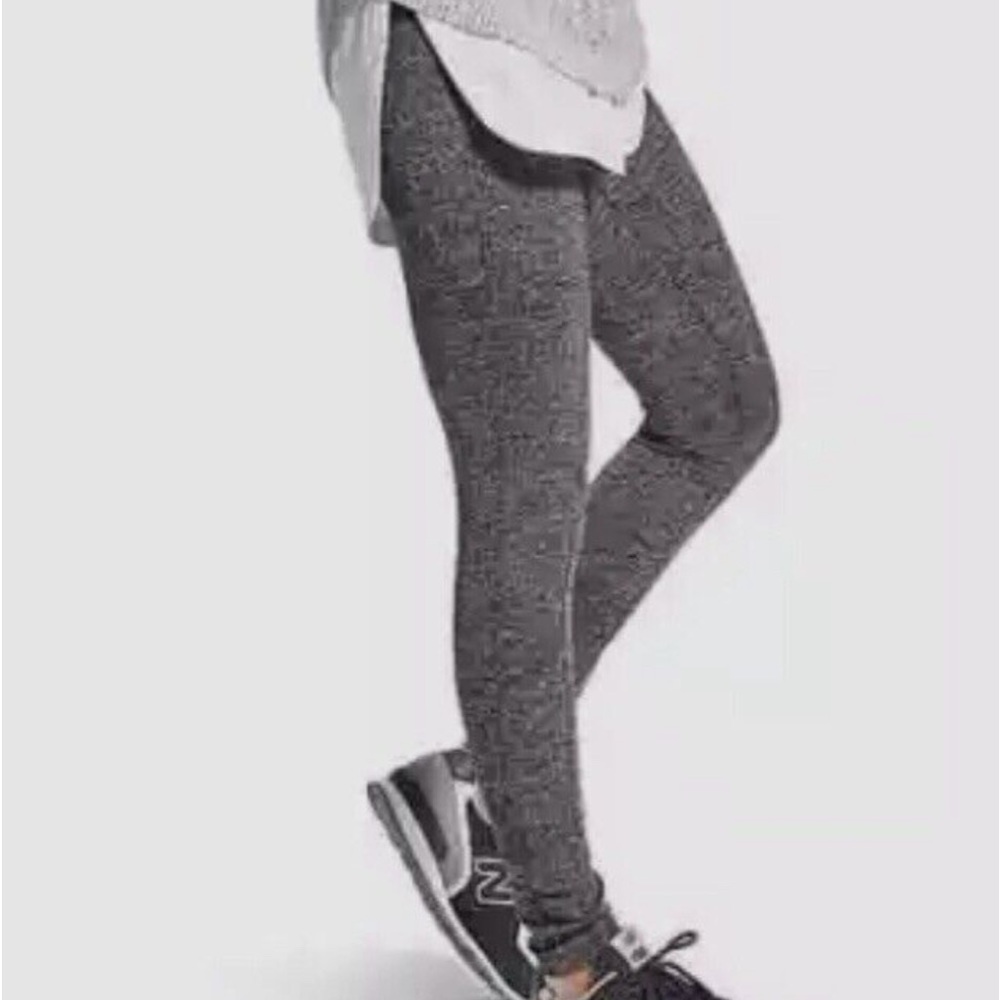 Athleta Metro high-waisted herringbone leggings